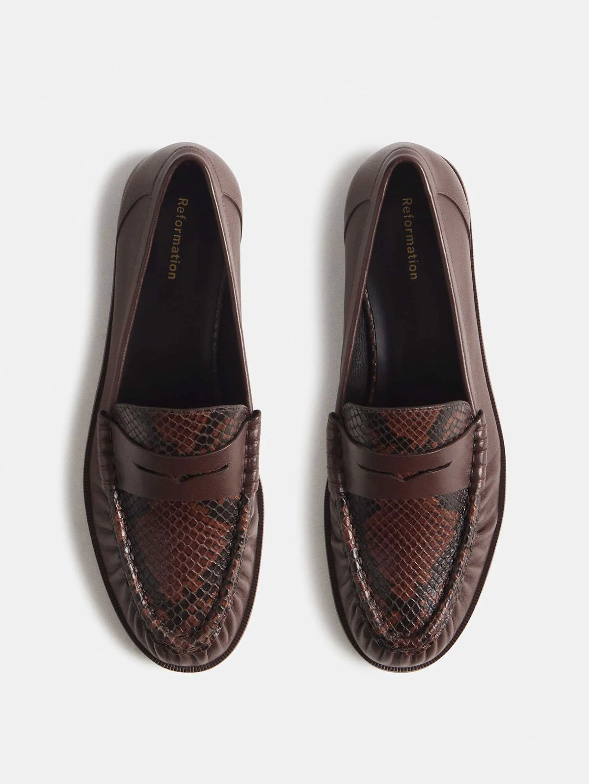 Espresso Leather Chocolate Snake