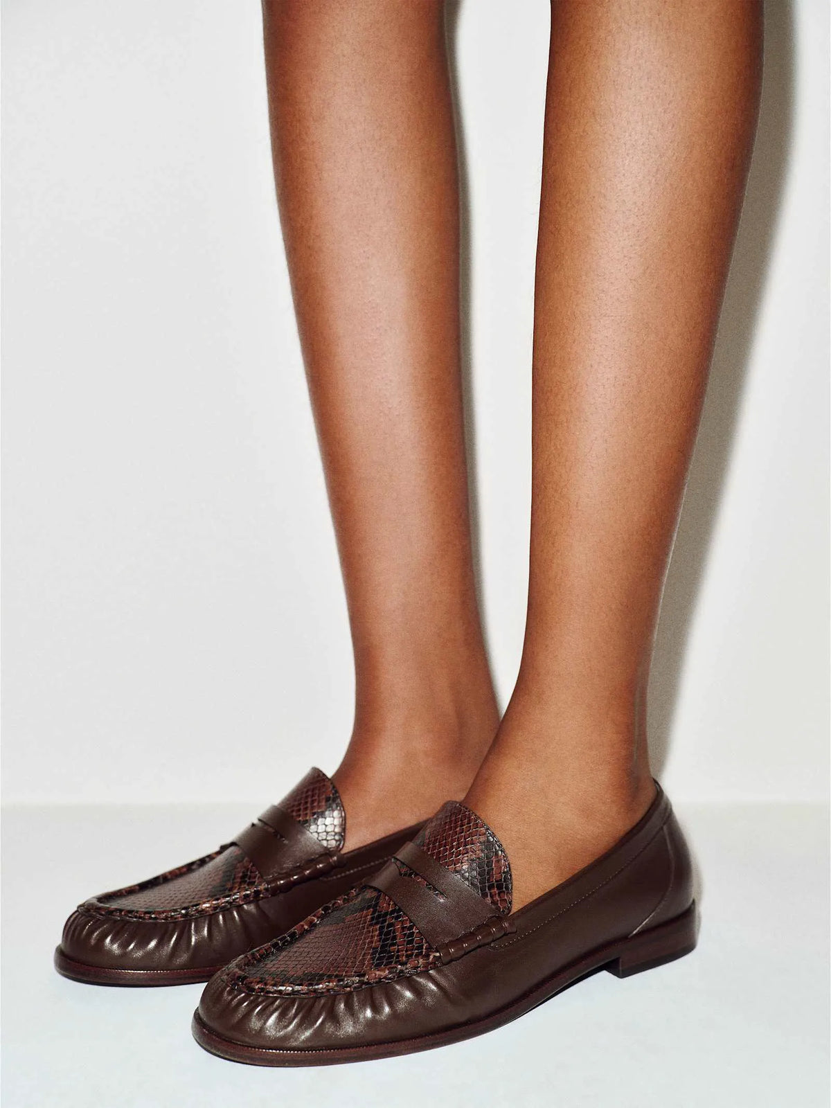 Espresso Leather Chocolate Snake