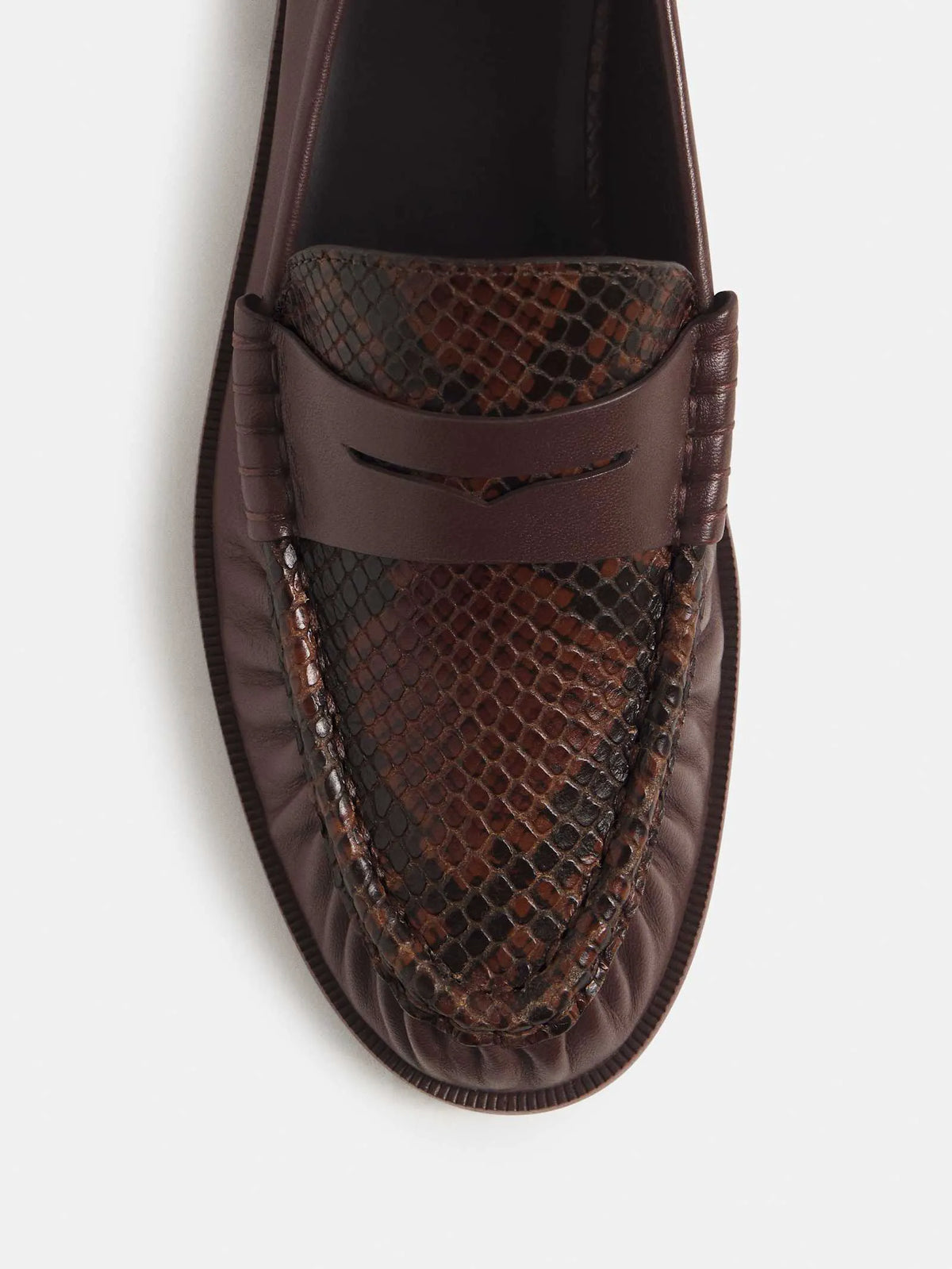 Espresso Leather Chocolate Snake