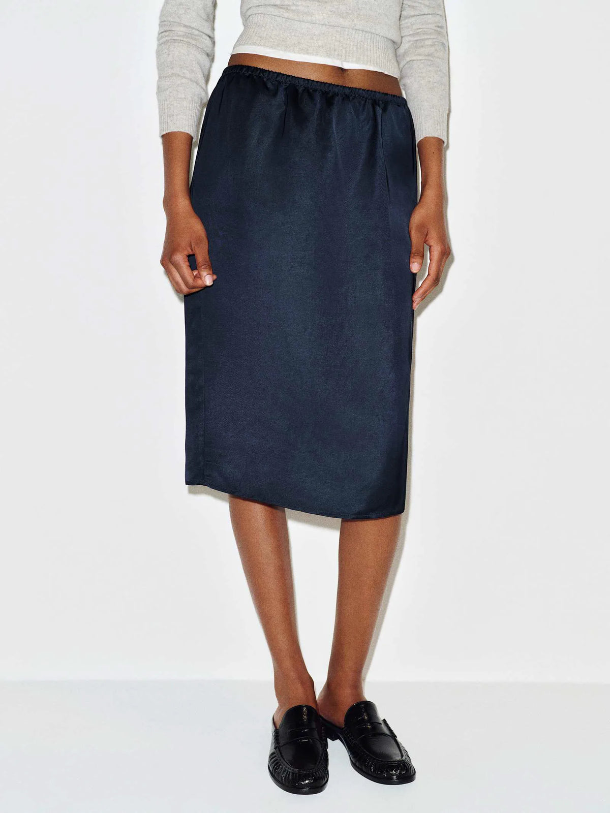 Black Crinkle Patent