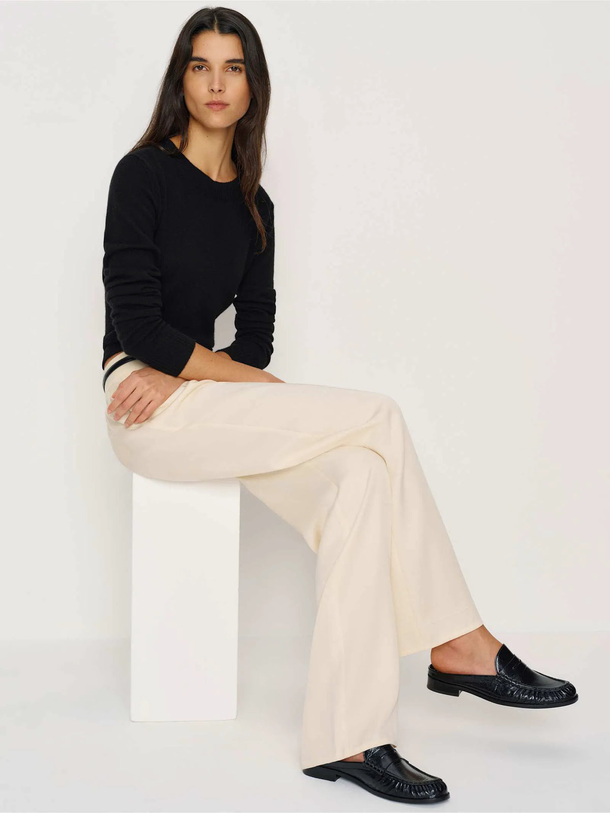 Black Crinkle Patent