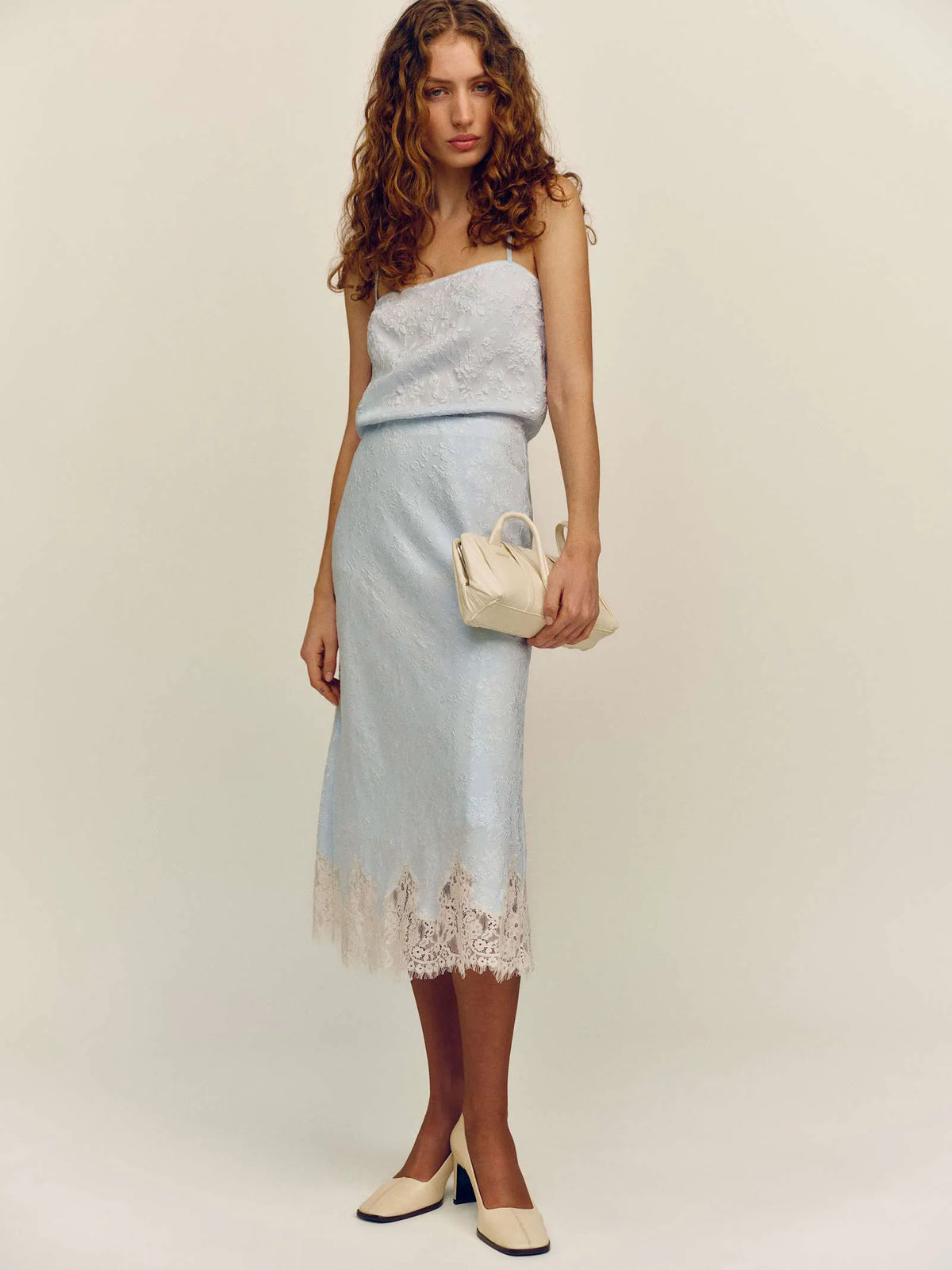 Sky Blue Jacquard