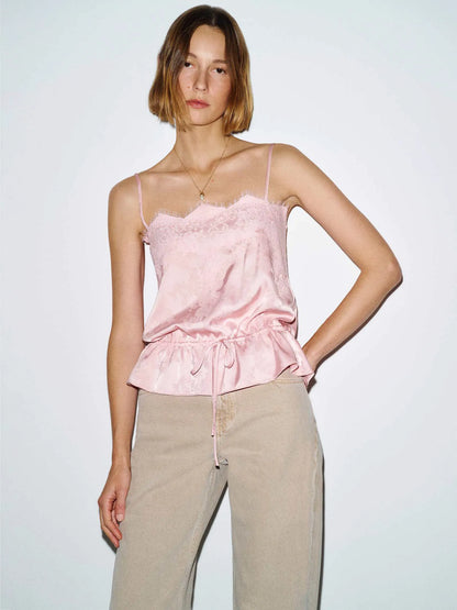 Baby Pink Jacquard