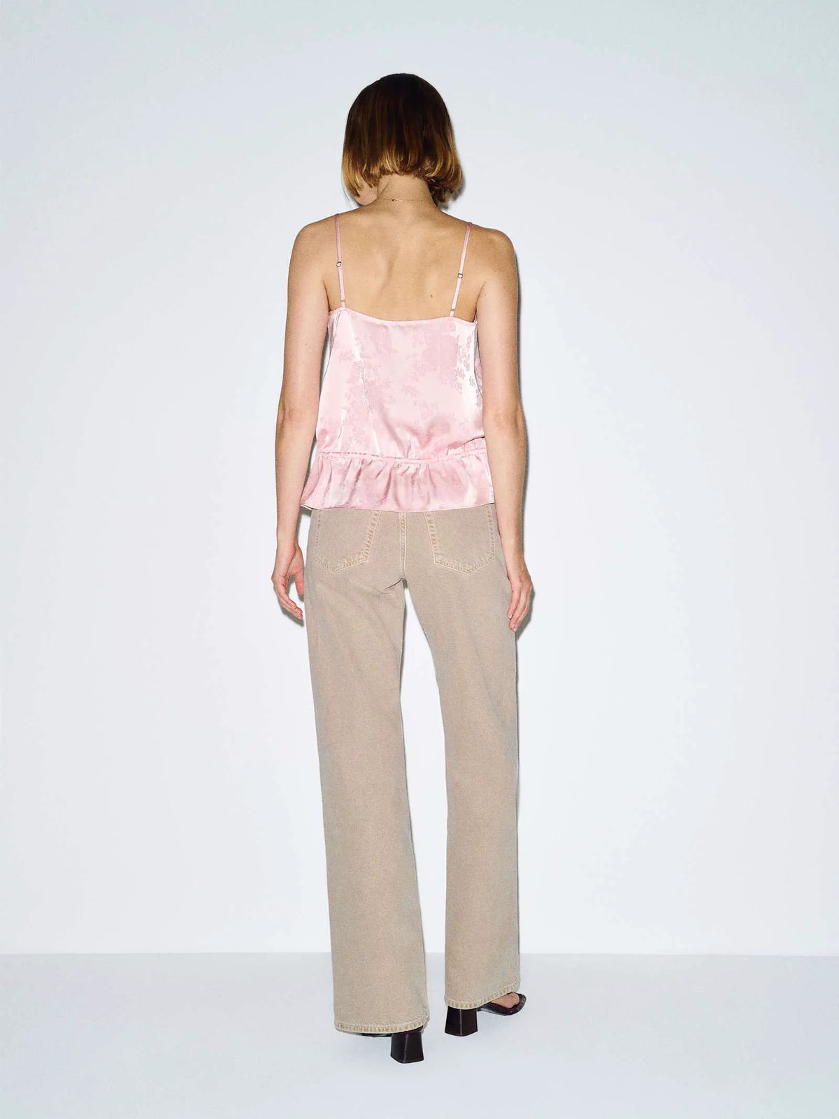 Baby Pink Jacquard