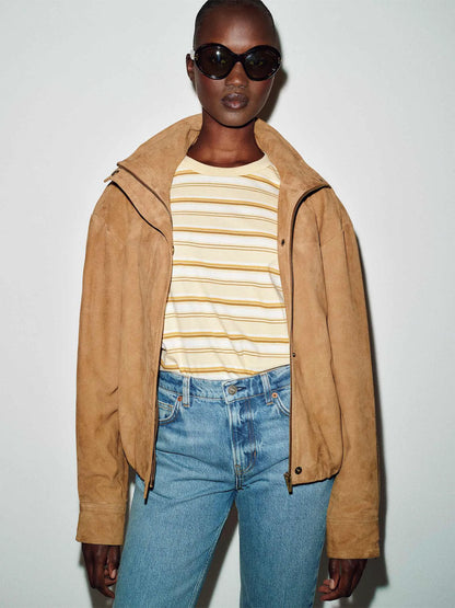 Pecan Suede