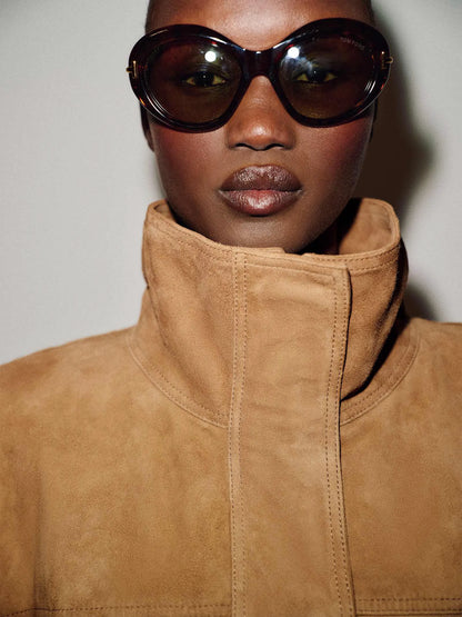 Pecan Suede