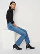 Black Stretch Leather