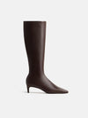 Espresso Stretch Leather