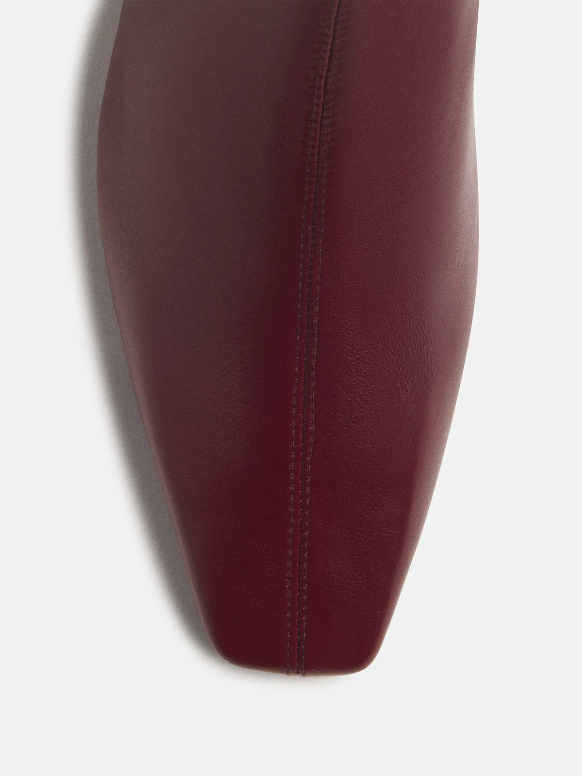 Oxblood Stretch Leather