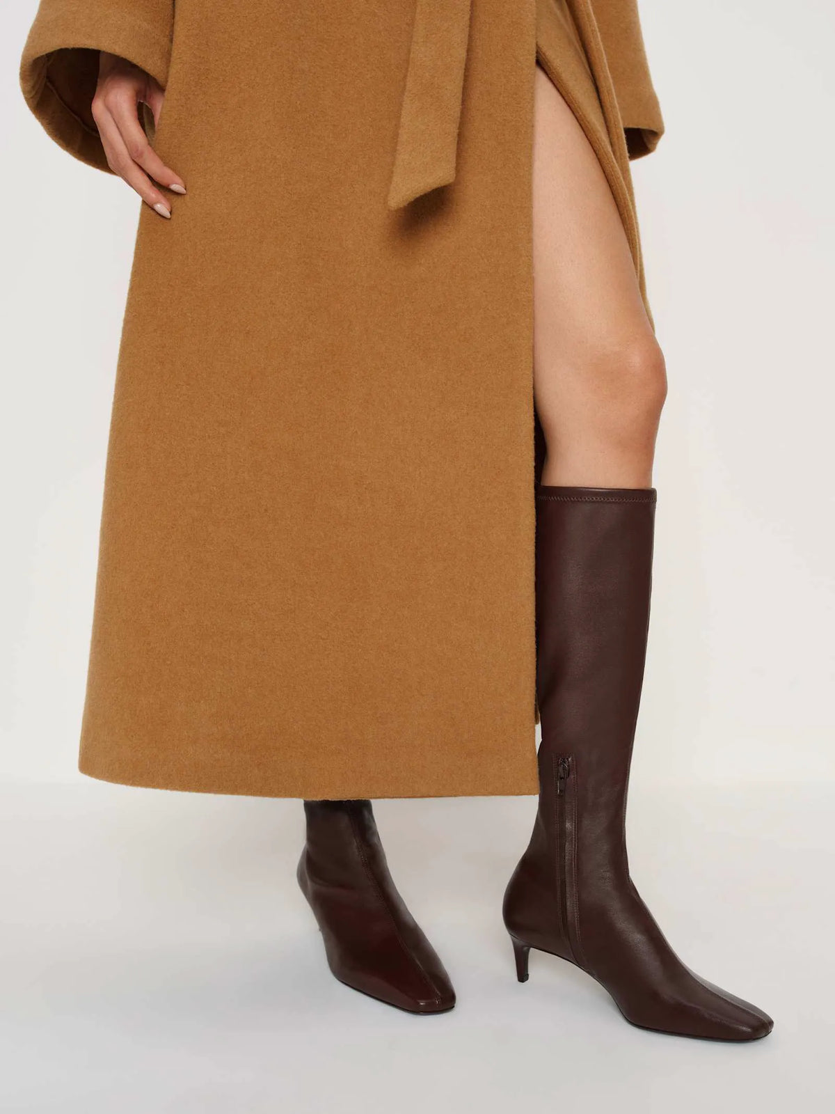 Espresso Stretch Leather