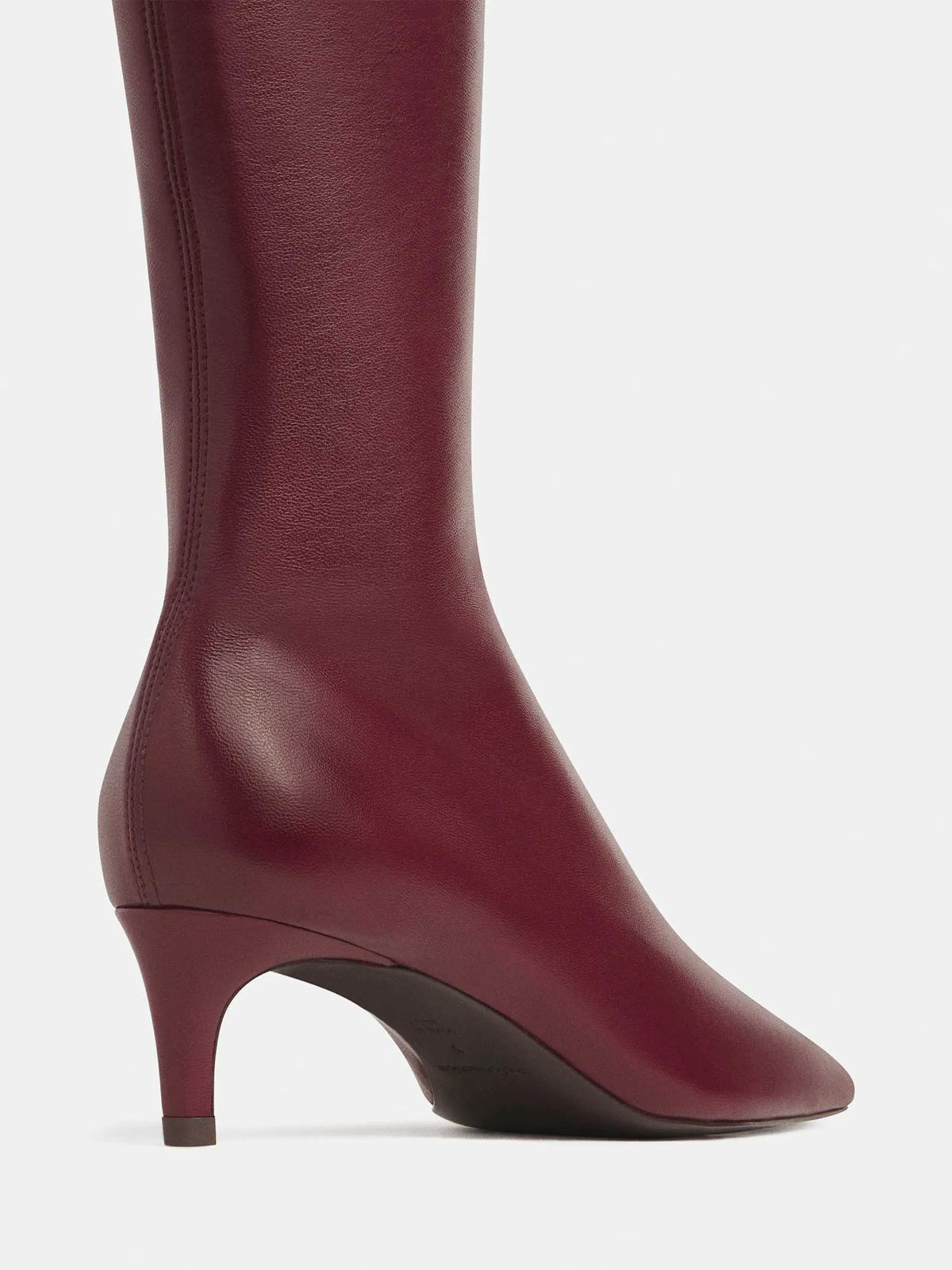 Oxblood Stretch Leather