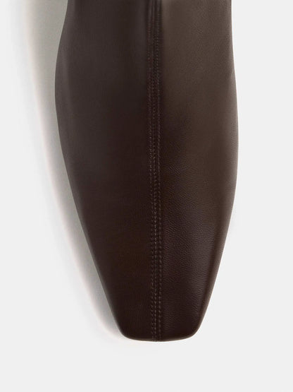 Espresso Stretch Leather