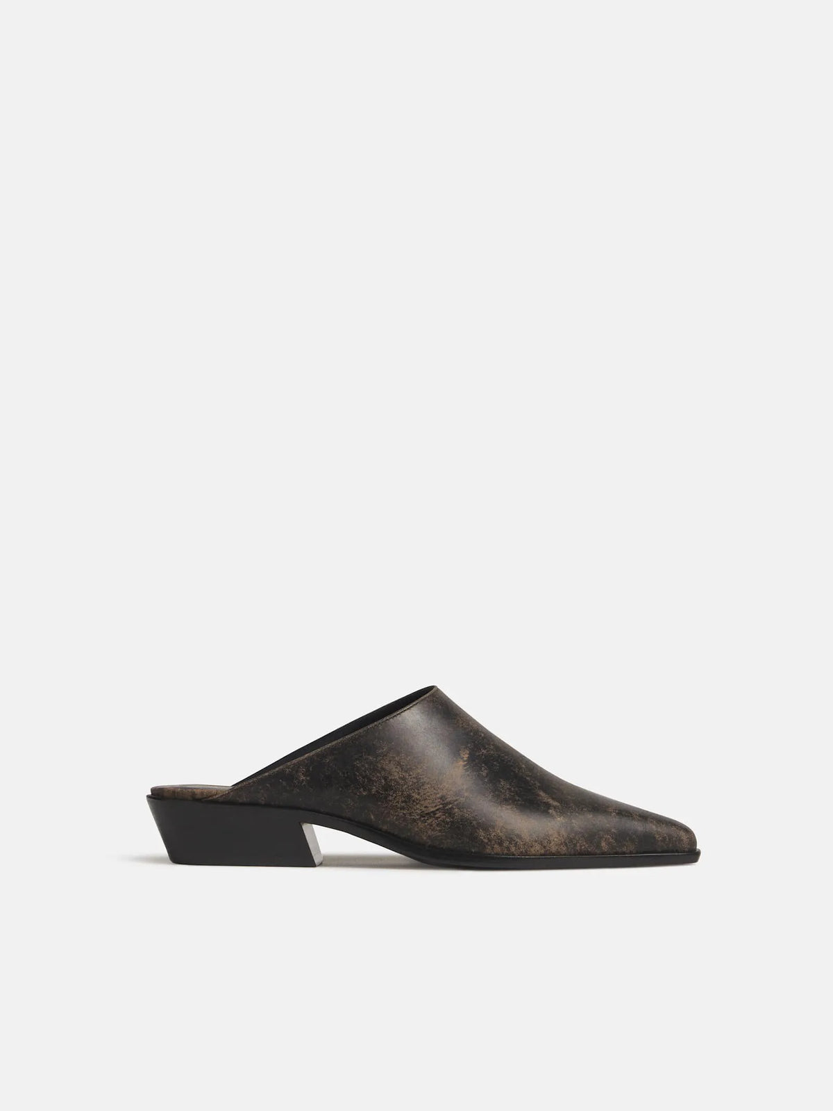 Brown Bleached Leather