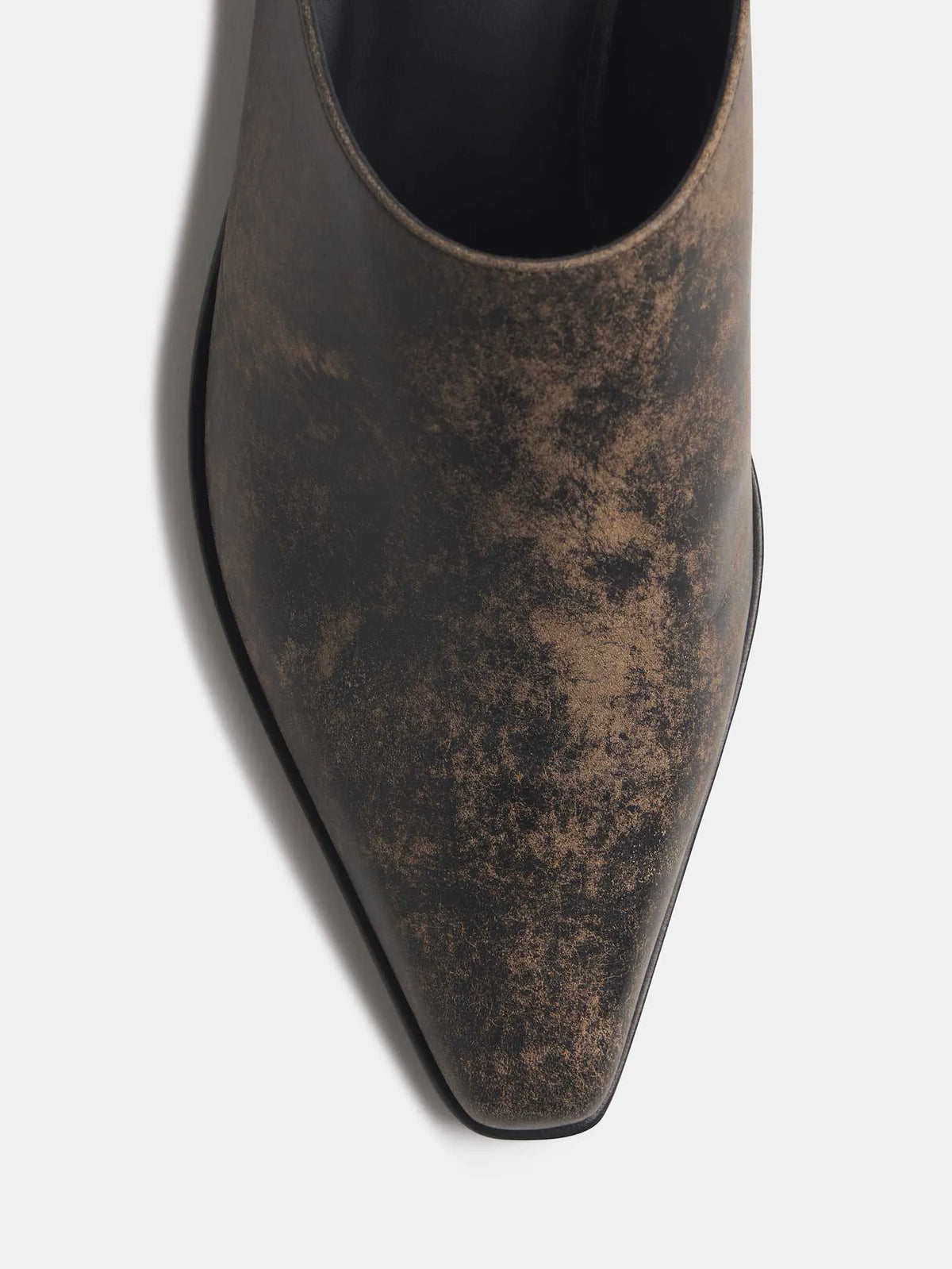 Brown Bleached Leather