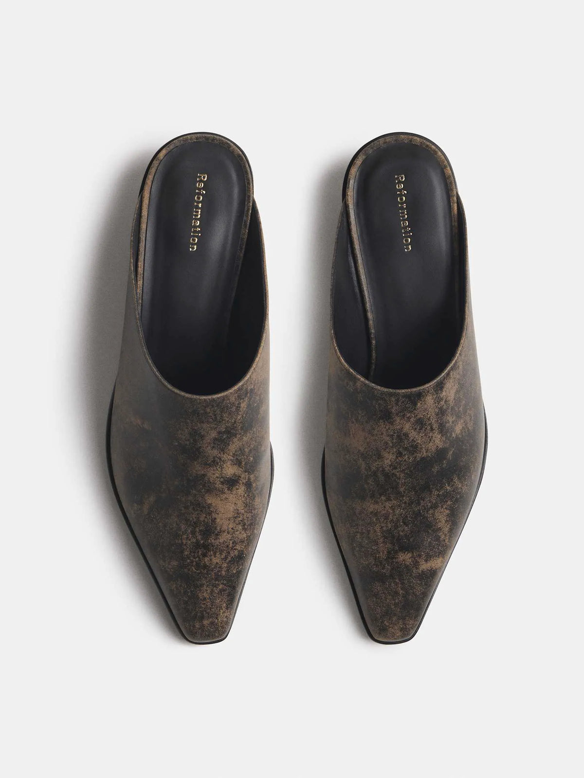Brown Bleached Leather