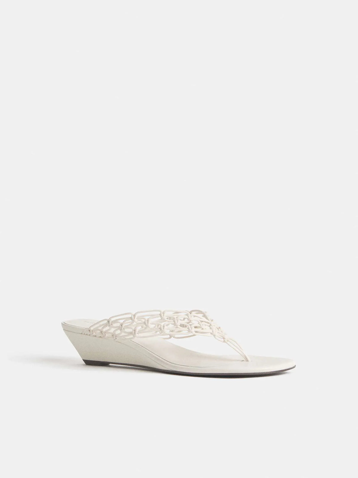 White Cotton Leather