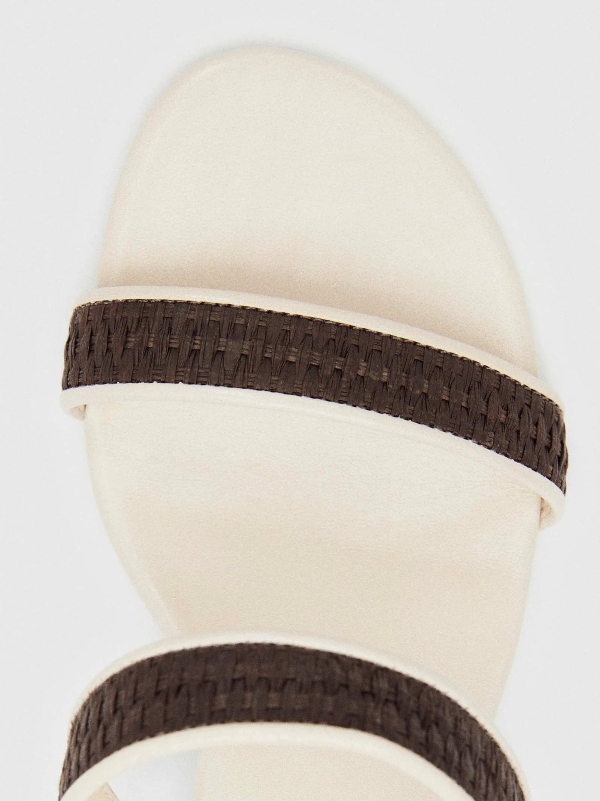 Chocolate Brown Raffia