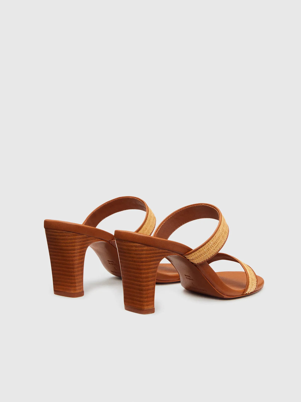 Natural Raffia Rum Leather