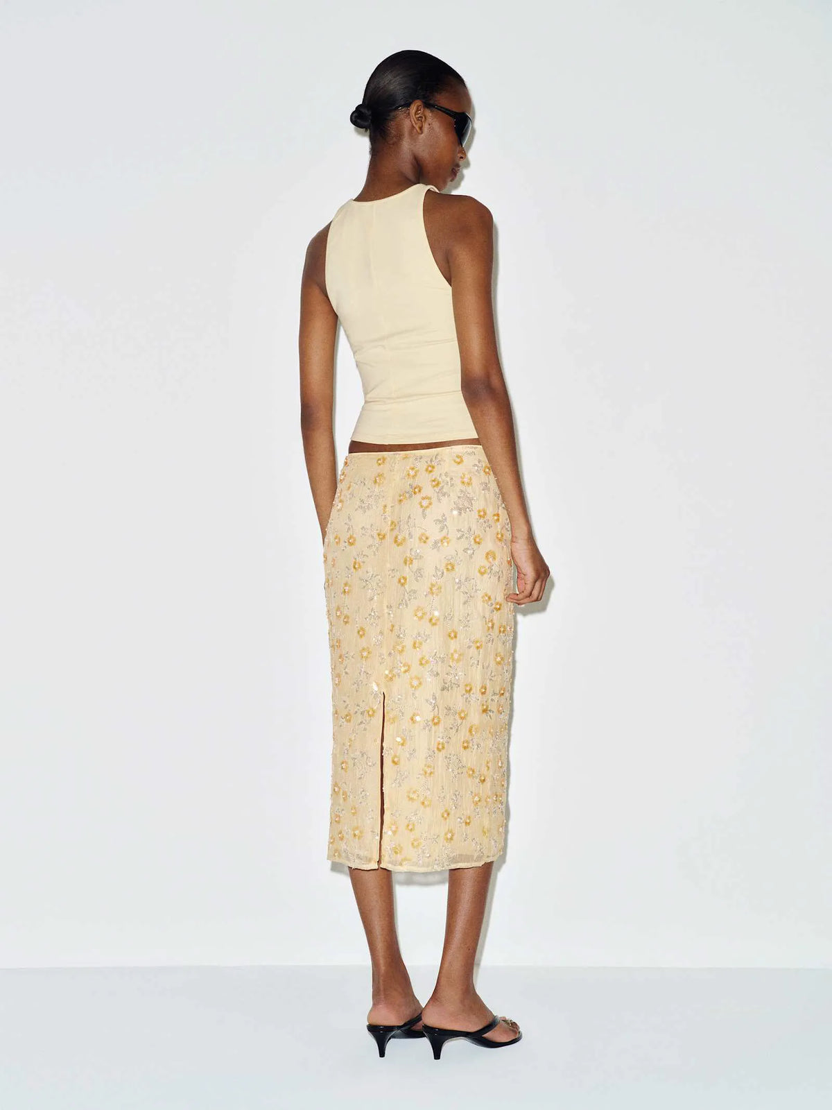 Yellow Embellished