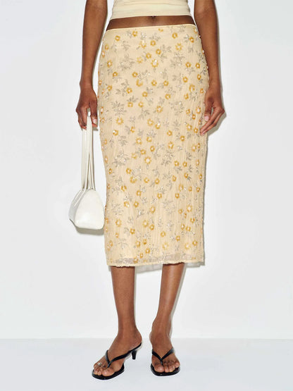 Yellow Embellished