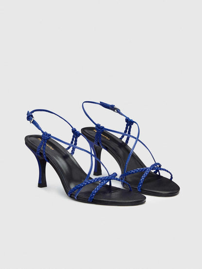Cobalt Black Leather