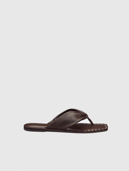 Espresso Leather Studs