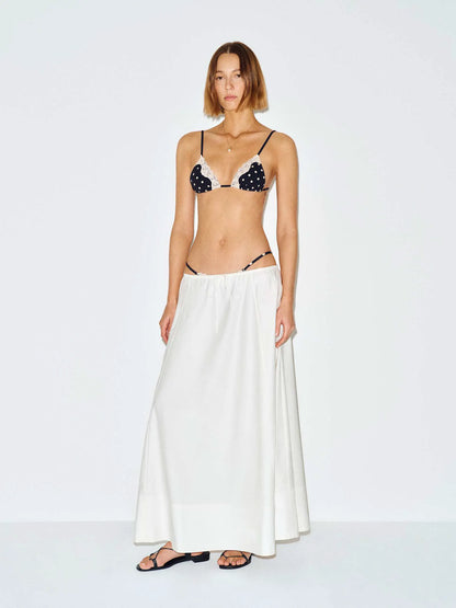 Luna Dots Ivory Lace