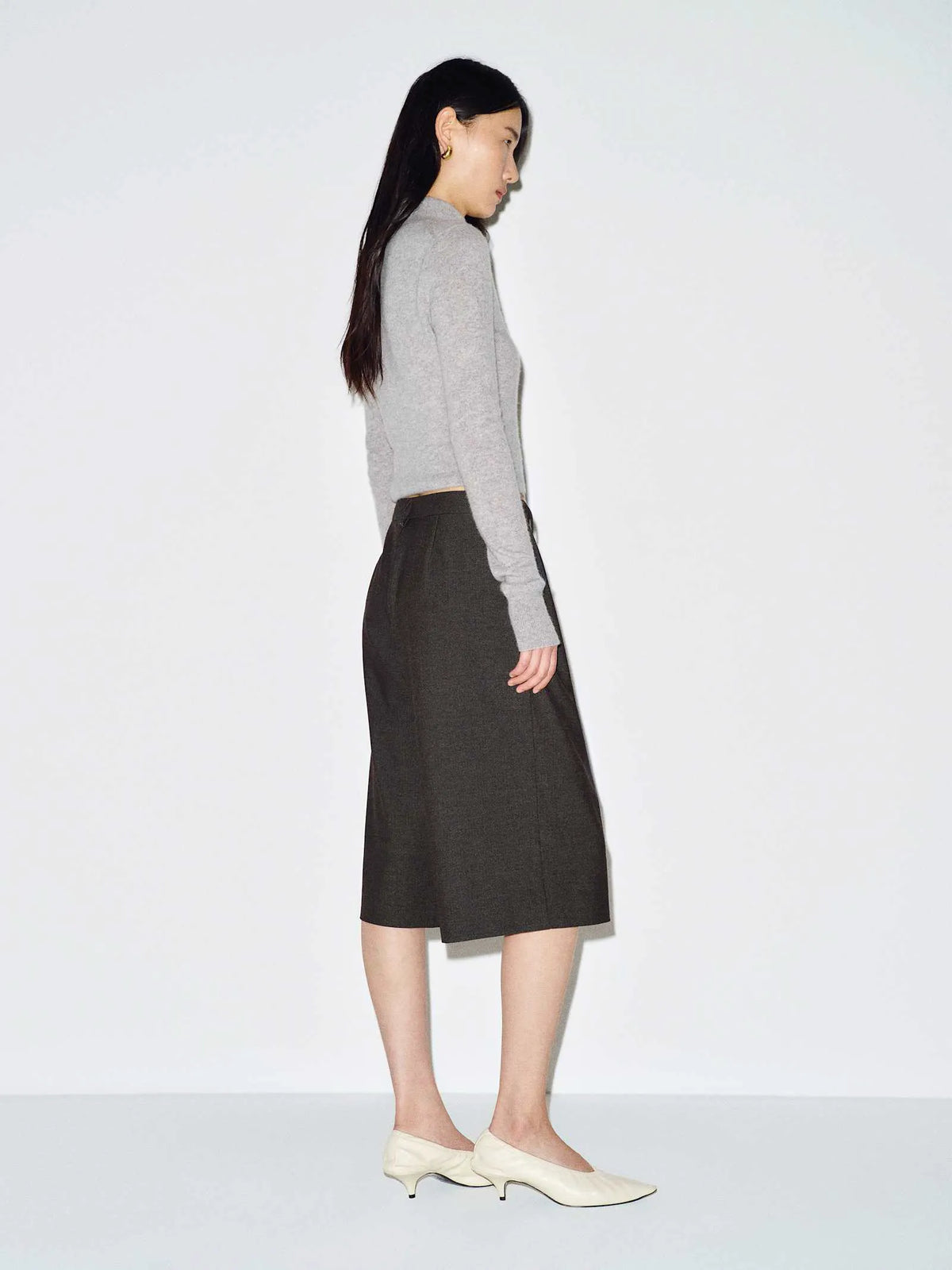 Grey Herringbone