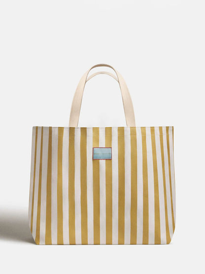 Yellow Stripe Canvas