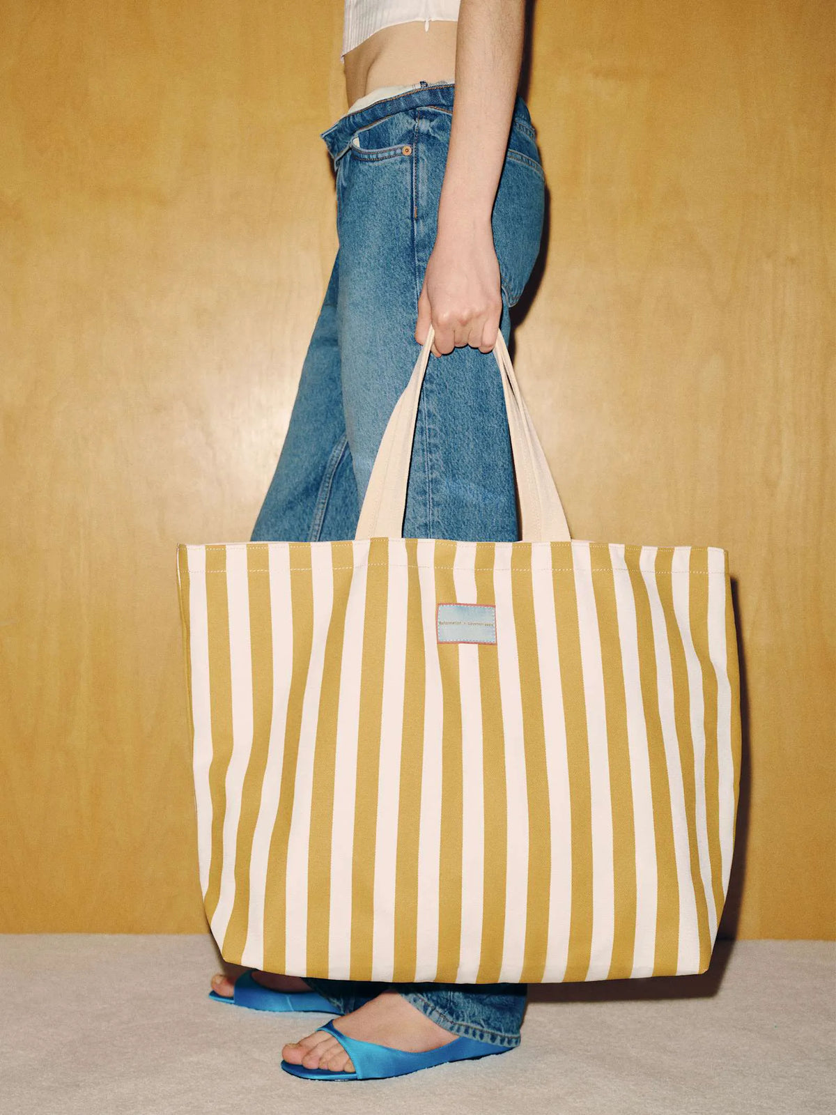 Yellow Stripe Canvas