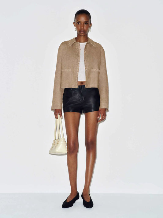 Dark Oatmeal Linen