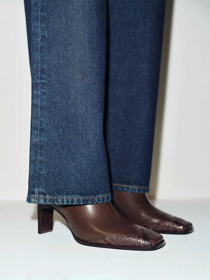 Espresso Leather Chocolate Snake
