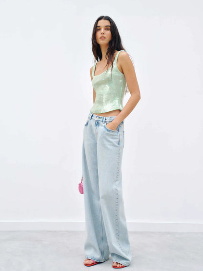 Seafoam Sequin