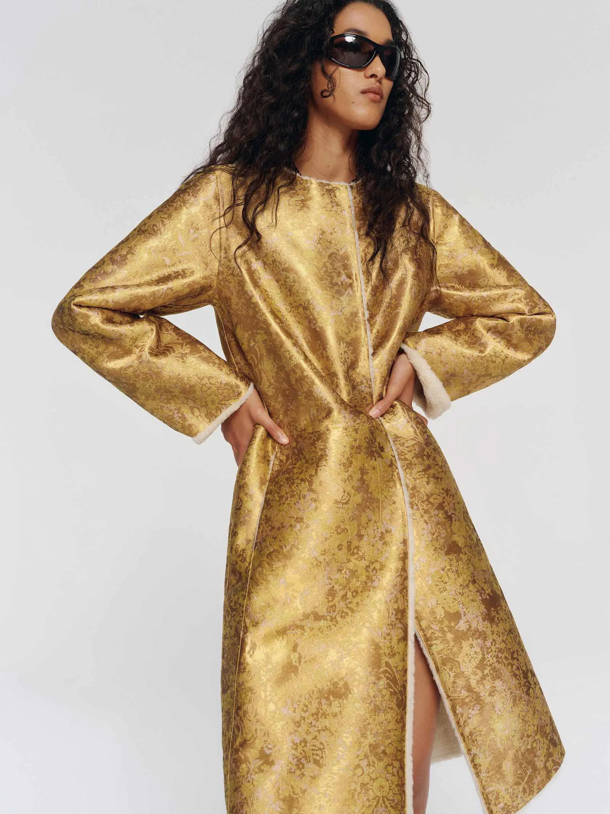 Sherling Jacquard Reversible