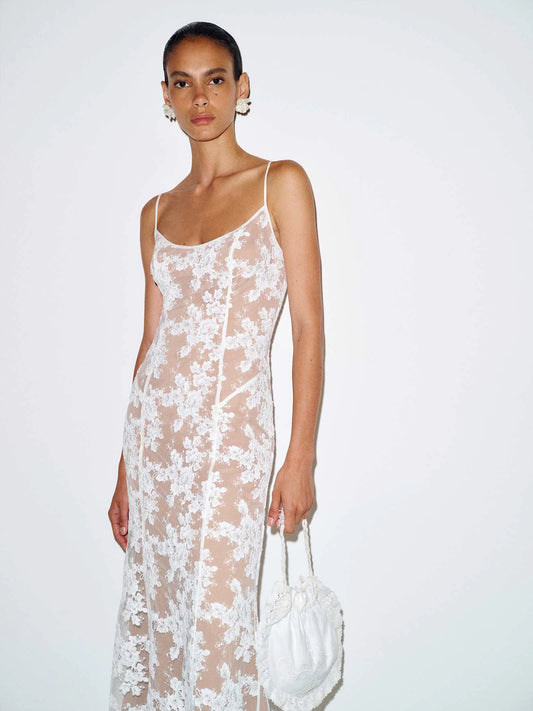 Ivory Bloom Lace