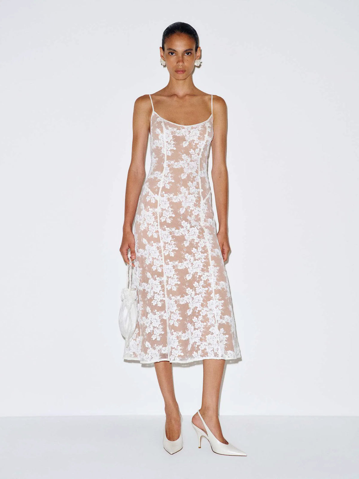 Ivory Bloom Lace