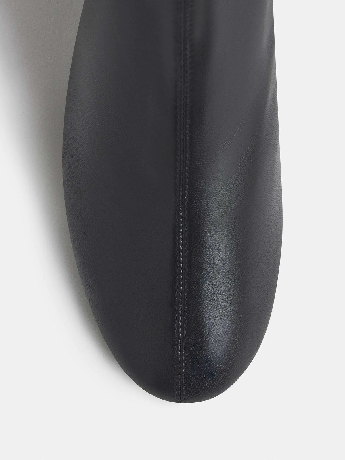 Black Stretch Leather