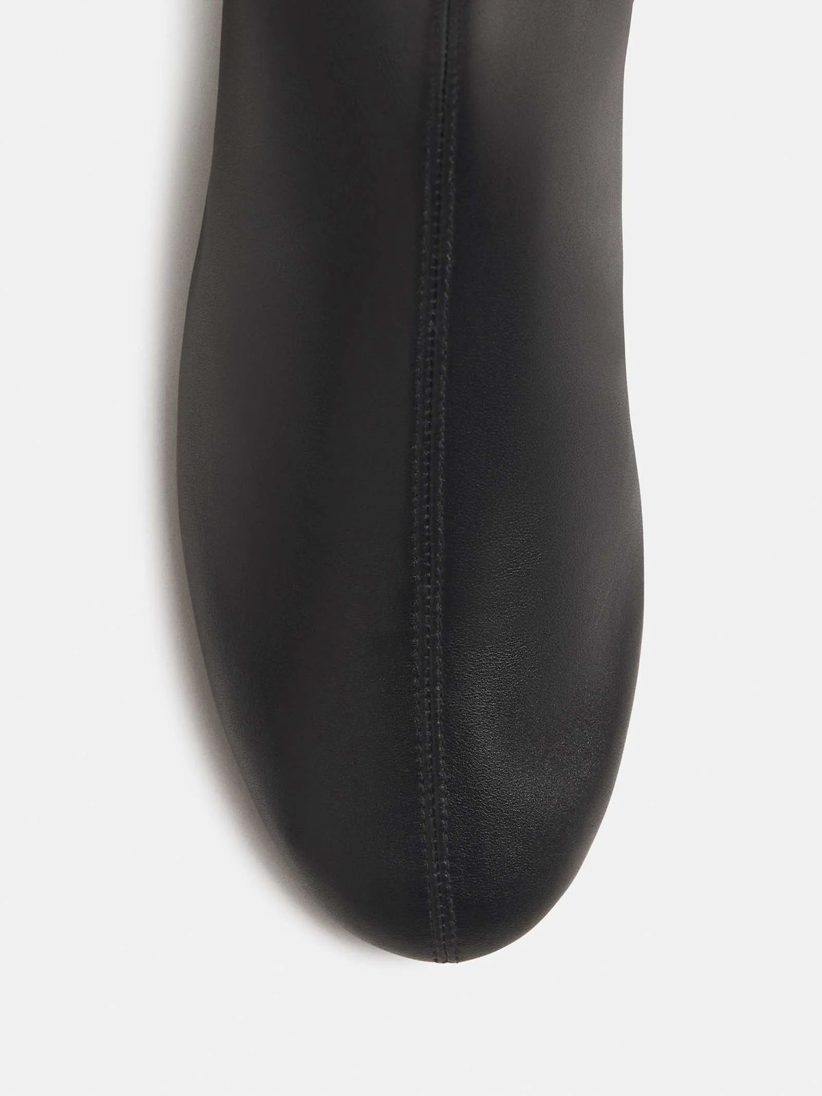 Black Stretch Leather